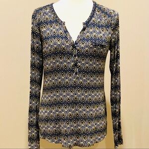 H&M | Long Sleeve Henley Top